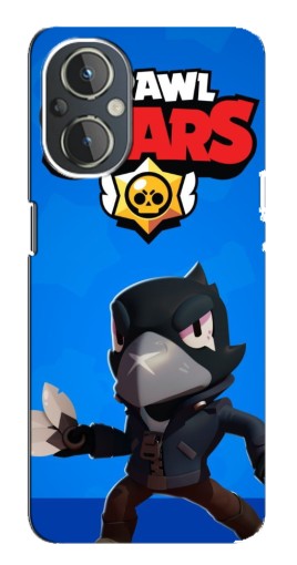 Чехол с печатью "Боевой Crow" для OnePlus Nord N20