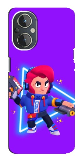 Чехол с печатью "Кольт в наушниках" для OnePlus Nord N20