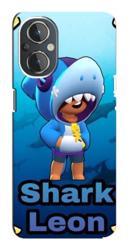 Чехол с картинкой "Shark Leon" для OnePlus Nord N20