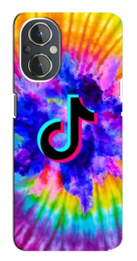 Чехол с принтом "TikTok в красках" для OnePlus Nord N20