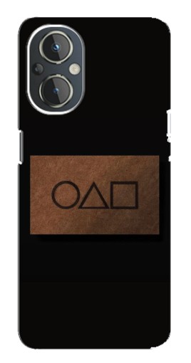 Силиконовый чехол с изображением "Визитка игра в кальмара" для OnePlus Nord N20
