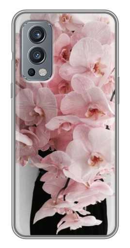 Силиконовый чехол с изображением "Букет орхидеи" для OnePlus Nord 2