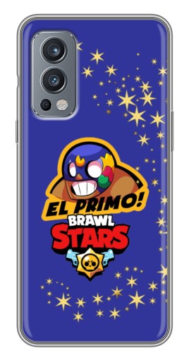 Чехол с принтом "El Primo в маске" для OnePlus Nord 2