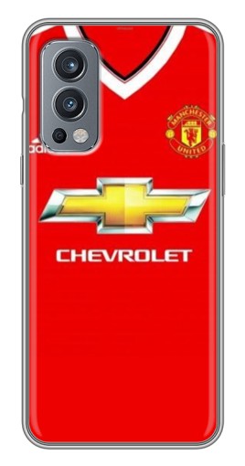 Чехол с печатью "Форма Манчестера Юнайтед" для OnePlus Nord 2