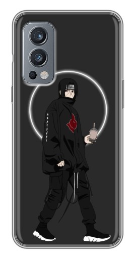 Чехол с принтом "Итачи с напитком" для OnePlus Nord 2