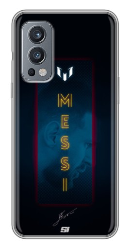 Чехол с печатью "Логотип Месси" для OnePlus Nord 2