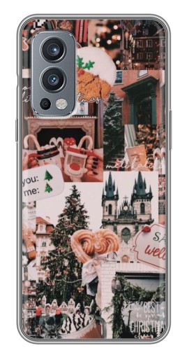 Силиконовый чехол с изображением "Новогоднее настроение" для OnePlus Nord 2