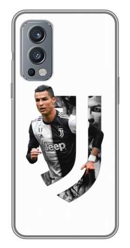 Чехол с картинкой "Роналду в Ювентусе" для OnePlus Nord 2