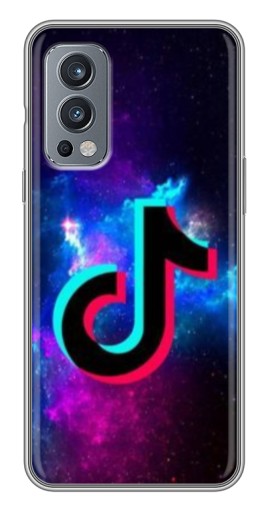Чехол с принтом "ТикТок в космосе" для OnePlus Nord 2