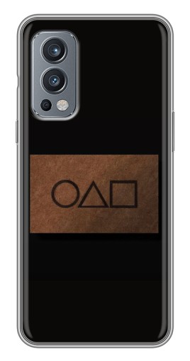 Чехол с принтом "Визитка игра в кальмара" для OnePlus Nord 2