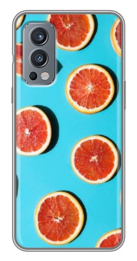 Чехол с картинкой "Яркие грейпфруты" для OnePlus Nord 2