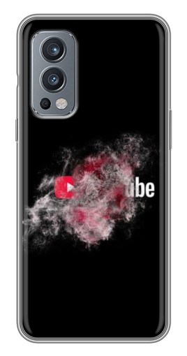 Чехол с печатью "Яркий Ютуб" для OnePlus Nord 2