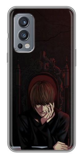 Силиконовый чехол с изображением "Задумчивый Ягами" для OnePlus Nord 2
