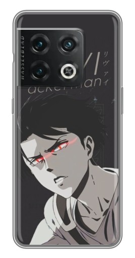 Чехол с принтом "АОТ Леви" для OnePlus 10 Pro