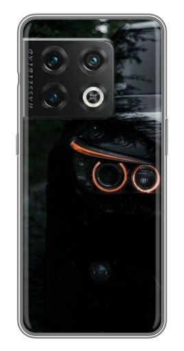 Чехол с картинкой "Черный БМВ" для OnePlus 10 Pro