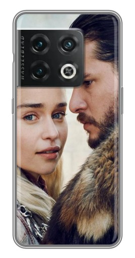 Чехол с печатью "Дейнерис и Сноу" для OnePlus 10 Pro