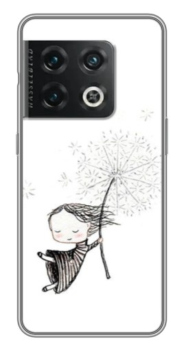 Чехол с принтом "Девочка с одуванчиком" для OnePlus 10 Pro