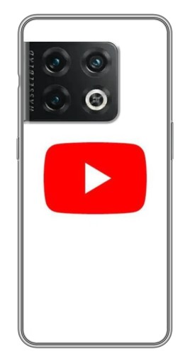 Чехол с картинкой "Красная кнопка" для OnePlus 10 Pro
