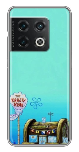 Силиконовый чехол с изображением "Krusty Krab" для OnePlus 10 Pro