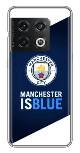 Чехол с картинкой "Manchester is Blue" для OnePlus 10 Pro