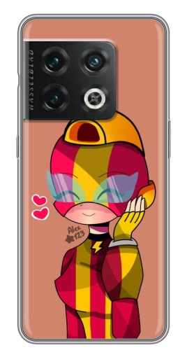 Силиконовый чехол с изображением "Милая MAX" для OnePlus 10 Pro