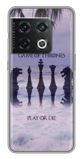 Чехол с картинкой "Play or Die" для OnePlus 10 Pro