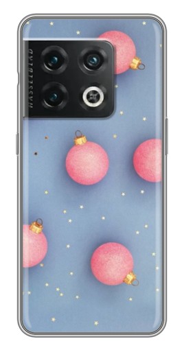 Чехол с картинкой "Розовые шары" для OnePlus 10 Pro