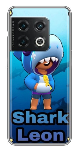 Чехол с картинкой "Shark Leon" для OnePlus 10 Pro