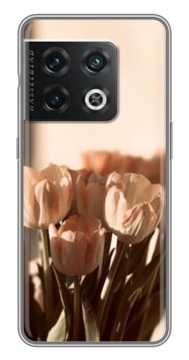 Чехол с картинкой "Тюльпаны на солнце" для OnePlus 10 Pro