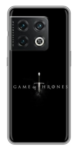 Силиконовый чехол с изображением "Вилирийский меч" для OnePlus 10 Pro