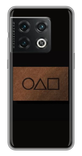 Чехол с картинкой "Визитка игра в кальмара" для OnePlus 10 Pro