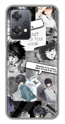 Чехол с картинкой "L - Death note" для OnePlus Nord CE 2 (5G) (IV2201)