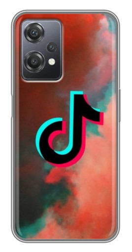 Чехол с картинкой "ТикТок в тучах" для OnePlus Nord CE 2 (5G) (IV2201)