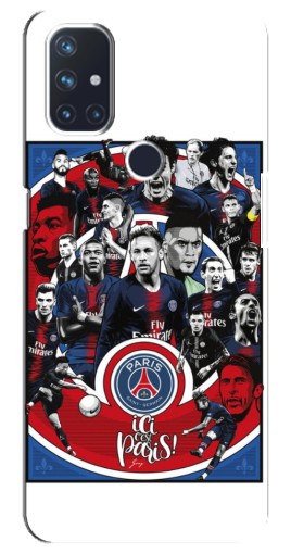 Чехол с картинкой "Команда PSG" для OnePlus Nord N10 5G