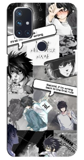 Чехол с печатью "L - Death note" для OnePlus Nord N10 5G