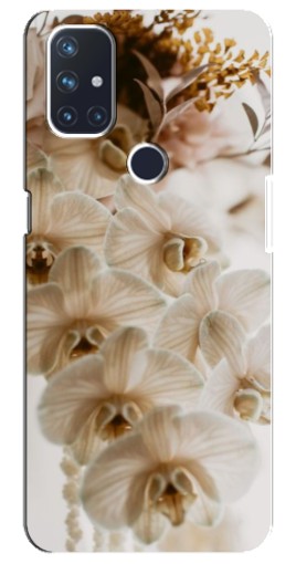 Силиконовый чехол с изображением "Нежная орхидея" для OnePlus Nord N10 5G