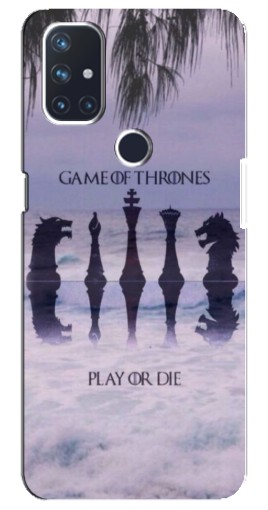 Силиконовый чехол с изображением "Play or Die" для OnePlus Nord N10 5G