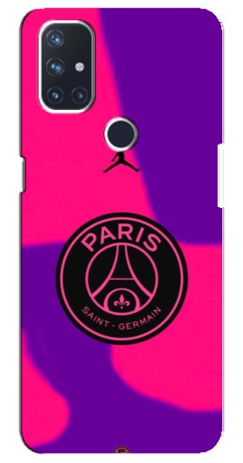 Чехол с картинкой "Яркий лого PSG" для OnePlus Nord N10 5G