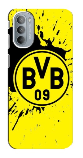 Чехол с печатью "Красочный лого BVB" для Motorola MOTO G41