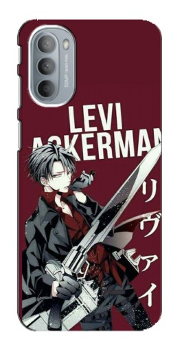 Чехол с картинкой "levi Ackerman" для Motorola MOTO G41