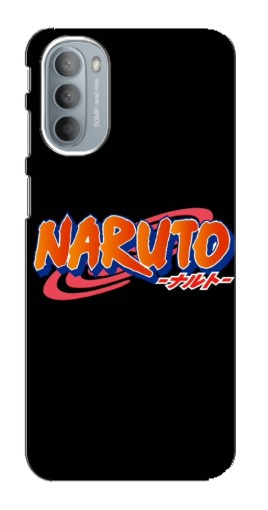 Чехол с печатью "Надпись Naruto" для Motorola MOTO G41