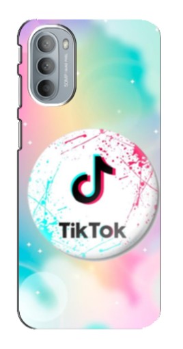Чехол с принтом "TikTok принт" для Motorola MOTO G41