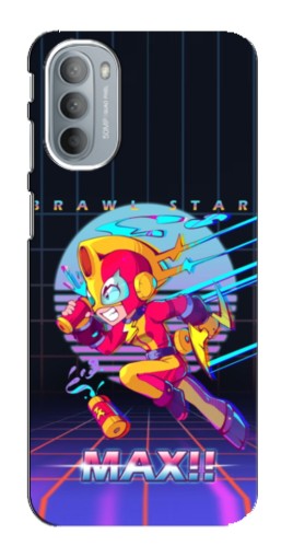 Силиконовый чехол с изображением "Brawl MAX" для Motorola MOTO G31