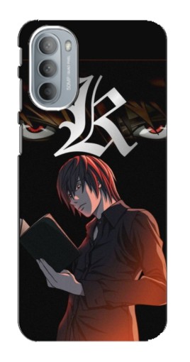 Чехол с картинкой "Лайт Ягами Death Note" для Motorola MOTO G31