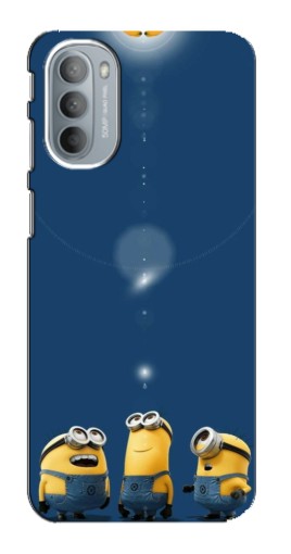 Силиконовый чехол с изображением "Мечта Миньона" для Motorola MOTO G31