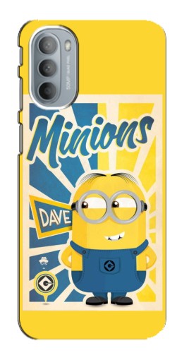 Чехол с картинкой "Minions" для Motorola MOTO G31