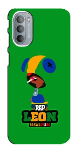 Чехол с картинкой "RAP Leon" для Motorola MOTO G31
