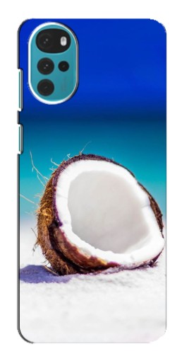 Чехол с печатью "Кокос на пляже" для Motorola MOTO G22