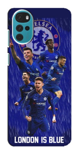 Силиконовый чехол с изображением "London is Blue" для Motorola MOTO G22