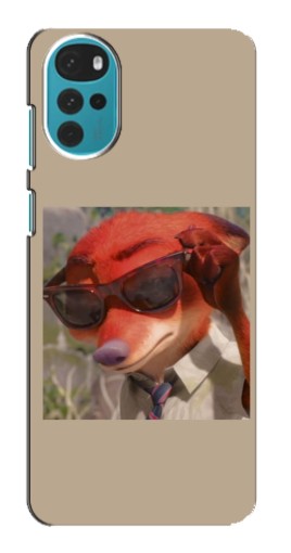Чехол с печатью "Стильный Ник" для Motorola MOTO G22